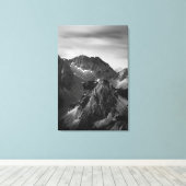 Toile Lumière sur les montagnes majestueuses (Insitu (Plancher de Bois))