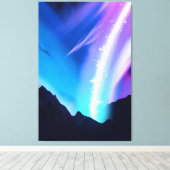 Toile Lumières du Nord (Insitu (Plancher de Bois))