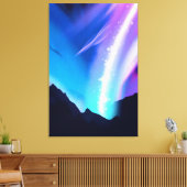 Toile Lumières du Nord (Insitu(Salon))