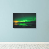 Toile Lumières du Nord (Insitu (Plancher de Bois))