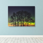 Toile Lumières du Nord | Manitoba Canada Grande Pointe (Insitu (Plancher de Bois))