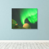 Toile Lumières Nord D'Un Navire En Mer (Insitu (Plancher de Bois))