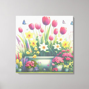 Toile Luminosité du jardin
