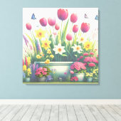 Toile Luminosité du jardin (Insitu (Plancher de Bois))