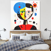 Toile Luna - Dualité d'expression (Insitu(Chambre))