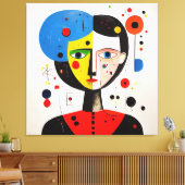 Toile Luna - Dualité d'expression (Insitu(Salon))