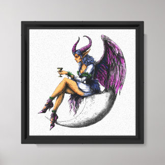 Toile Lunaire Démoniaque Goddess Canvas Imprimer