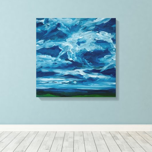 Toile Lune (Insitu (Plancher de Bois))