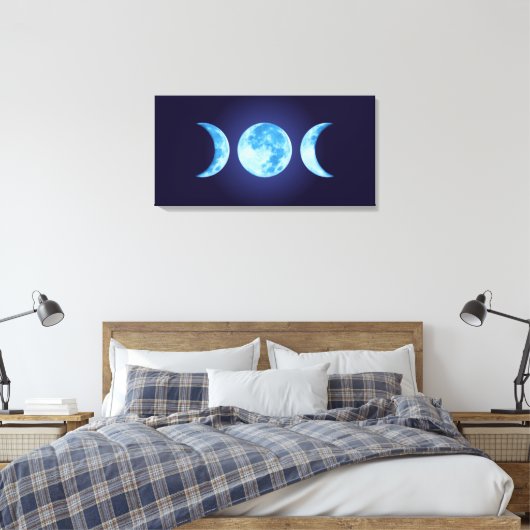 Toile Lune à trois phases (Insitu(Chambre))