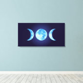 Toile Lune à trois phases (Insitu (Plancher de Bois))