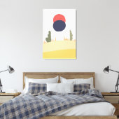 Toile Lune Abstraite (Insitu(Chambre))