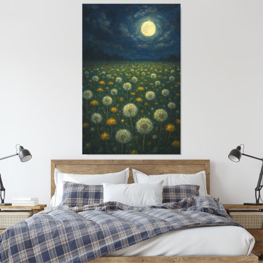 Toile Lune Dandelion Meadow (Insitu(Chambre))