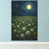 Toile Lune Dandelion Meadow (Insitu (Plancher de Bois))