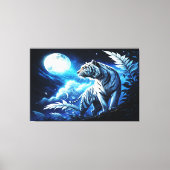 Toile Lune d'argent (Recto)