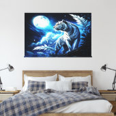 Toile Lune d'argent (Insitu(Chambre))