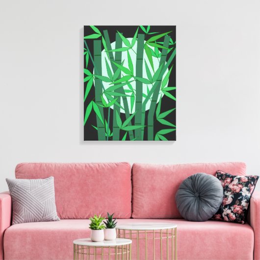 Toile Lune de bambou (Insitu(Salon))