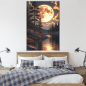 Toile Lune de miel au crépuscule (Insitu(Chambre))