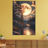 Toile Lune de miel au crépuscule (Insitu(Salon))