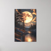 Toile Lune de miel au crépuscule (Recto)