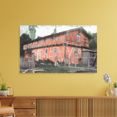 Toile L'une des plus vieilles maisons de la vallée (Insitu(Salon))