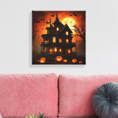 Toile Lune Halloween Haunts (Insitu(Salon))