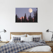 Toile Lune Hiver précoce | Ancrage, Alaska (Insitu(Chambre))