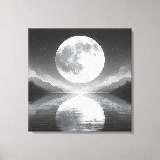Toile Lune : Majestic Night Waters (Recto)