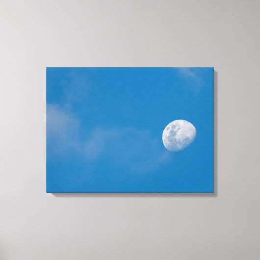 Toile Lune matinale | Zambie, Afrique (Recto)