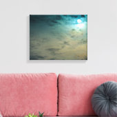 Toile Lune mystique (Insitu(Salon))