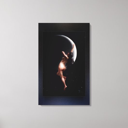 Toile Lune Nymph par Luis Ricardo Falero (Recto)