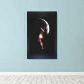 Toile Lune Nymph par Luis Ricardo Falero (Insitu (Plancher de Bois))