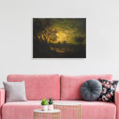 Toile Lune (par Ralph Albert Blakelock) (Insitu(Salon))