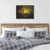 Toile Lune (par Ralph Albert Blakelock) (Insitu(Chambre))