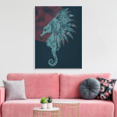 Toile lune rouge (Insitu(Salon))