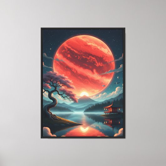Toile Lune Sakura (Recto)