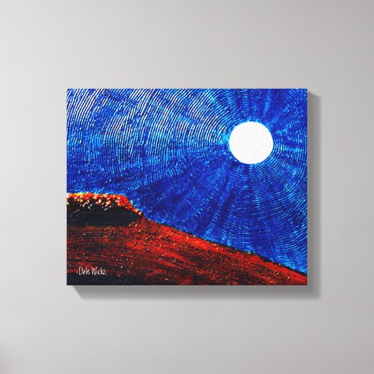 Toile Lune vibrante (Recto)