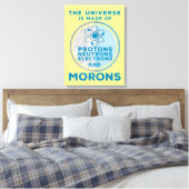 Toile L'Univers est fait de crétins (Insitu(Chambre))