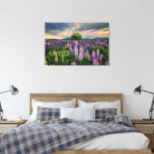 Toile Lupin Field en Nouvelle-Zélande (Insitu(Chambre))