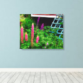 Toile Lupine (Insitu (Plancher de Bois))