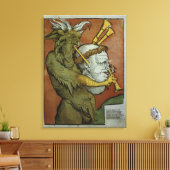Toile Luther comme les Bagpipes du diable, c.1535 (Insitu(Salon))