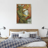 Toile Luther comme les Bagpipes du diable, c.1535 (Insitu(Chambre))