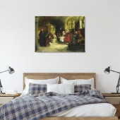 Toile Luther prêche en utilisant sa traduction biblique (Insitu(Chambre))