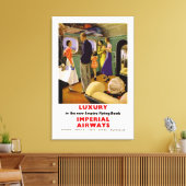 Toile Luxe dans le nouvel empire Bateaux Volants - M (Insitu(Salon))