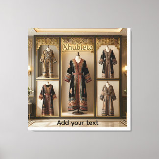 Toile Luxe Patrimoine Géométrie Sacrée de l'Art Xhubleta