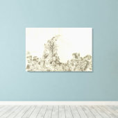 Toile Luxembourg (Insitu (Plancher de Bois))