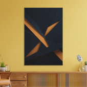 Toile Luxure Or Foncé (Insitu(Salon))