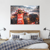Toile Luxury Cockapoo Racing Canvas – Cinematic Dog Art (Insitu(Chambre))