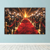 Toile Luxury Cockapoo Red Carpet Canvas – Celebrity Dog (Insitu (Plancher de Bois))