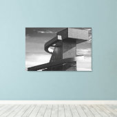 Toile Lycée central, 2017 (Insitu (Plancher de Bois))