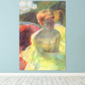 Toile Lydia de Cassatt penche sur ses bras (Insitu (Plancher de Bois))